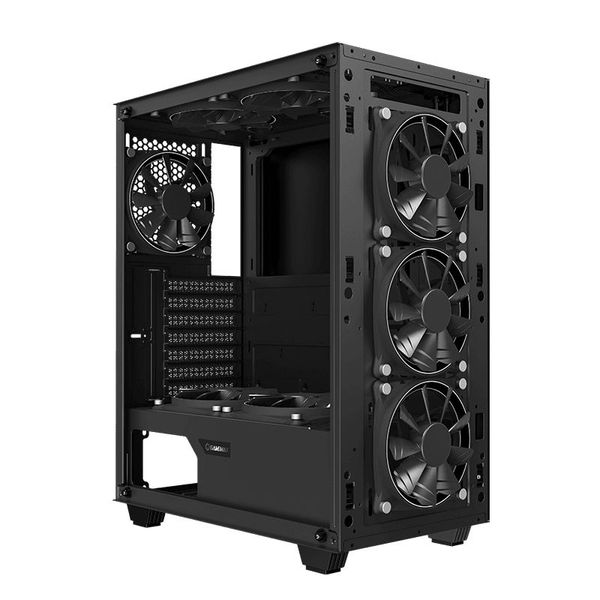 Case ATX GAMEMAX Draco XD, w/o PSU, 4x120mm ARGB fans. ARGB HUB, TG, Dust Filter, USB 3.1, Black 115869 фото