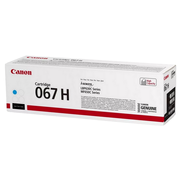 Laser Cartridge Canon CRG-067H, Cyan 206136 фото