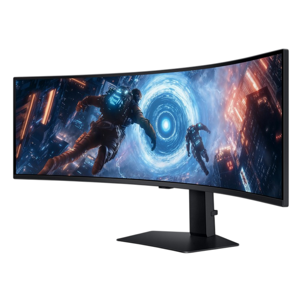 49" SAMSUNG Odyssey G9 G91F,Black,Curved-VA,5120x1440,144Hz,FreeSync,1msGTG,350cd,HDR10,HDMI+DP+USB 268004 фото