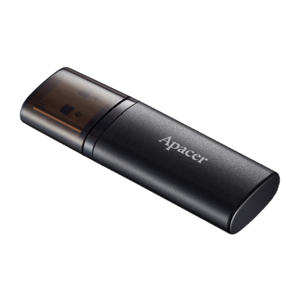 64GB USB3.1 Flash Drive Apacer "AH25B", Black, Matte Metal, Classic Cap (AP64GAH25BB-1) 122136 Imagini
