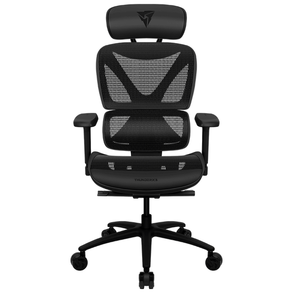 Ergonomic Gaming Chair ThunderX3 XTC Mesh Black, User max load up to 125kg / height 165-185cm 209206 фото