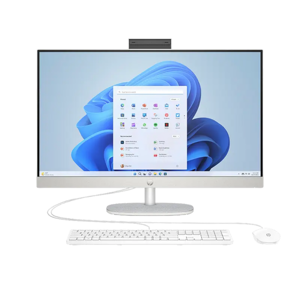HP AIO 27-cr1031ci White (27" FHD IPS Core Ultra 7 155U 1.7-4.8GHz, 16GB, 512GB SSD, Wired KB&MS, Fr 237607 Imagini