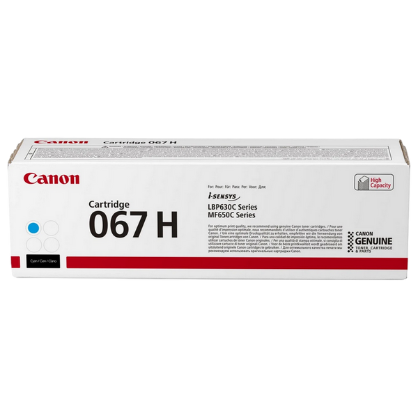 Laser Cartridge Canon CRG-067H, Cyan 206136 фото