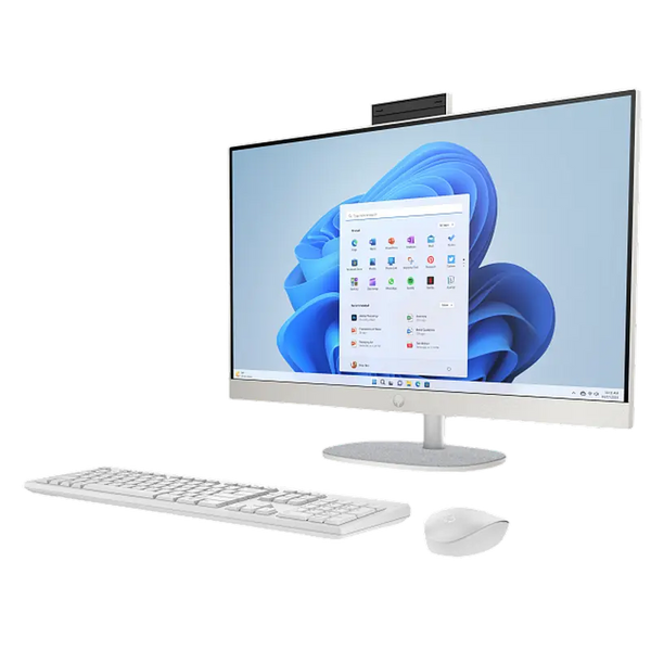 HP AIO 27-cr1031ci White (27" FHD IPS Core Ultra 7 155U 1.7-4.8GHz, 16GB, 512GB SSD, Wired KB&MS, Fr 237607 Imagini