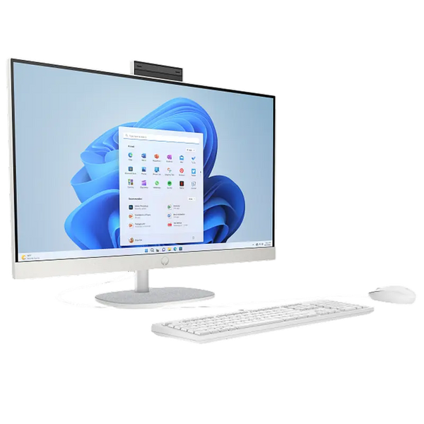 HP AIO 27-cr1031ci White (27" FHD IPS Core Ultra 7 155U 1.7-4.8GHz, 16GB, 512GB SSD, Wired KB&MS, Fr 237607 Imagini