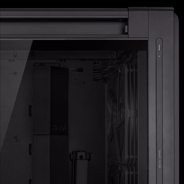 Case ATX Asus ProArt PA602, 2x200mm & 1x140mm, PWM Hub, Tempered Glass, Dust Filter, 2xUSBx2.0, 2xUS 220933 Imagini