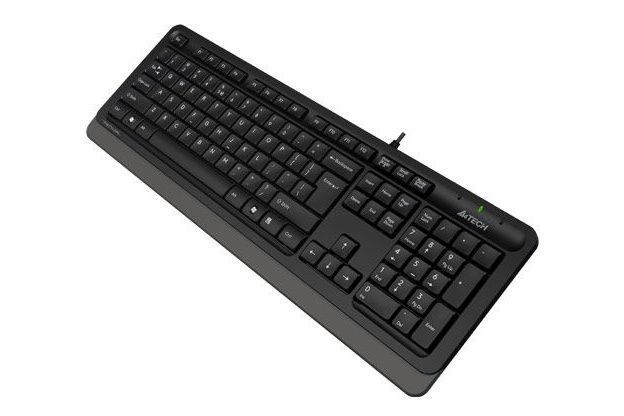 Keyboard A4Tech FK10, Multimedia Hot Keys, Laser Inscribed Keys , Splash Proof, 1.5m, USB, EN/RU/RO, 112648 фото