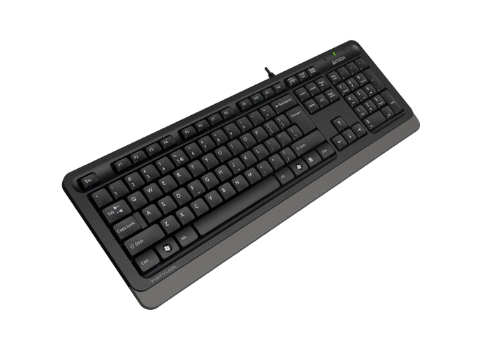 Keyboard A4Tech FK10, Multimedia Hot Keys, Laser Inscribed Keys , Splash Proof, 1.5m, USB, EN/RU/RO, 112648 фото
