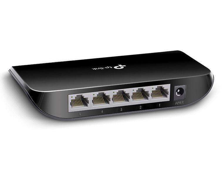 .5-port 10/100/1000Mbps Switch TP-LINK "TL-SG1005D", Plastic Case 19650 Imagini