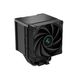 AC Deepcool "AK500 ZERO DARK" (≤31.5dB, 500-1850RPM, 68.99 CFM, 120mm, 240W, 5/6mm, 1040g.) 201092 фото 1