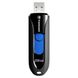 256GB USB3.1 Flash Drive Transcend "JetFlash 790", Black-Blue, Slider (R/W:90/40MB/s) 124512 фото 4