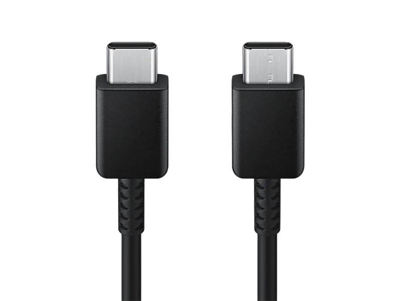 Type-C to Type-C Cable Samsung, 1.8m, 3A, Black 138765 Imagini