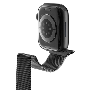 Cellularline 38/40/41mm Apple Watch Steel Band, Black 210664 Imagini