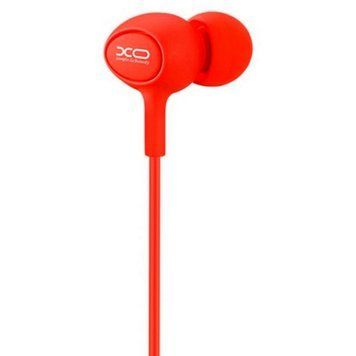 XO earphones, S6 Candy music, Red 126894 фото
