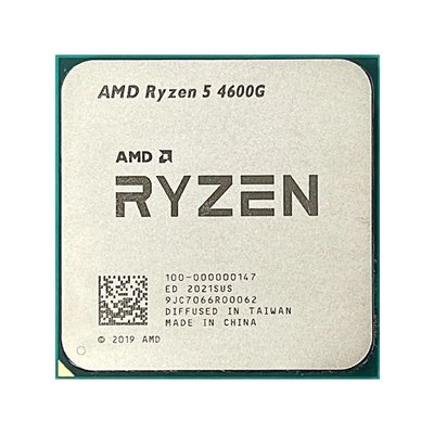 APU AMD Ryzen 5 4600G (3.7-4.2GHz, 6C/12T, L3 8MB, 7nm, Radeon Graphics, 65W), AM4, Tray 149379 фото