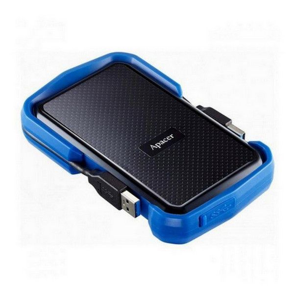 2.0TB (USB3.1) 2.5" Apacer AC631 Military-Grade Shockproof Hard Drive, Black-Blue (AP2TBAC631U-1) 87864 фото