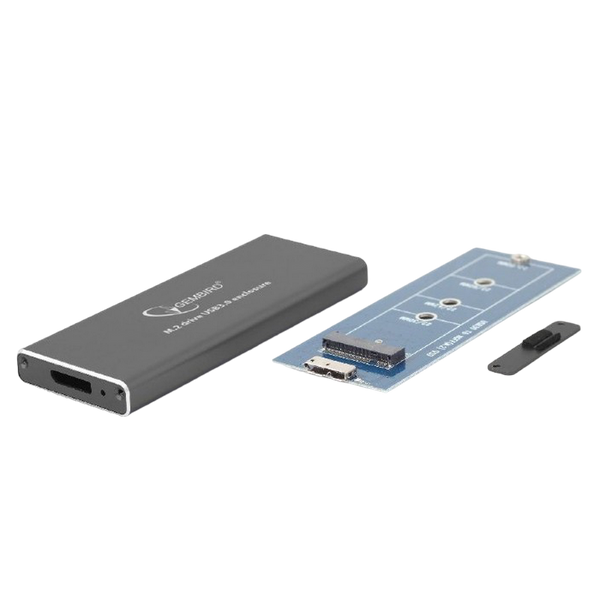 ..M.2 NVMe SSD Enclosure Cablexpert "EE2280-U3C-03" USB3.1 Type-C, Durable Aluminum 147339 фото