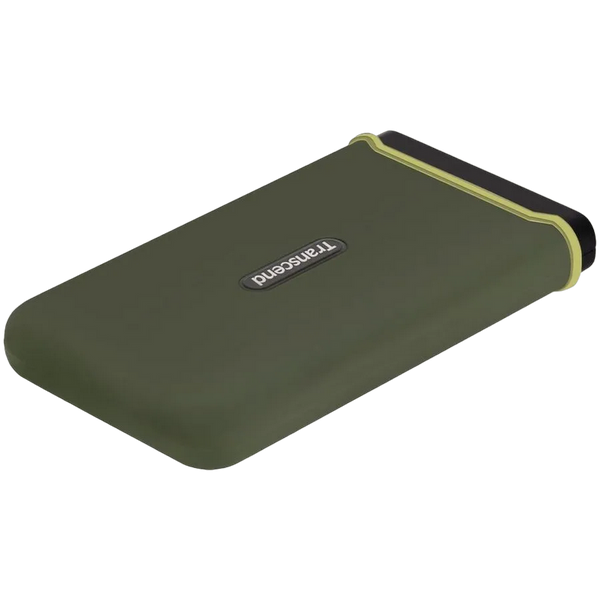 4.0TB Transcend Portable SSD ESD380C Military Green, USB-C 3.2 (96x54x12mm, 75g, R/W:2K/2K MB/s) 207626 фото