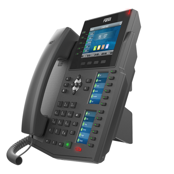 Вентиляторvil X6U Black, Enterprise IP phone, Colour Display 117743 фото