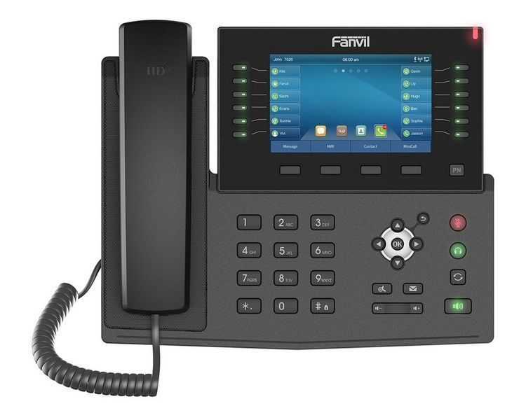 Вентиляторvil X7C Black, Enterprise IP phone, 5" Color Display 105602 фото