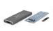 ..M.2 NVMe SSD Enclosure Cablexpert "EE2280-U3C-03" USB3.1 Type-C, Durable Aluminum 147339 фото 2