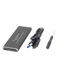 ..M.2 NVMe SSD Enclosure Cablexpert "EE2280-U3C-03" USB3.1 Type-C, Durable Aluminum 147339 фото 5