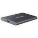 1.0TB (USB3.2/Type-C) Samsung Portable SSD T7 , Grey (85x57x8mm, 58g, R/W:1050/1000MB/s) 116661 фото 2