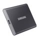 1.0TB (USB3.2/Type-C) Samsung Portable SSD T7 , Grey (85x57x8mm, 58g, R/W:1050/1000MB/s) 116661 фото 3