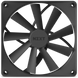 PC Case Fan NZXT F140Q, 140x140x26mm, 18.7-23dB, 42.92-101CFM, 500-1200RPM, FDB, 4 Pin, Black 207793 фото 1