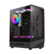 Case ATX GAMEMAX Vista COC AB, w/o PSU, 0.6mm, 5x120mm ARGB, ARGB Strip, Front&Side TGl, 1xUSB-C, 1x 224520 Imagini 2