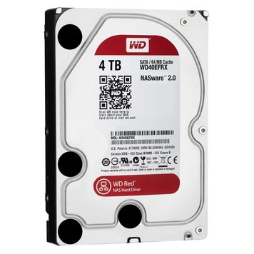 3.5" HDD 4.0TB-SATA-256MB Western Digital "Red (WD40EFAX)", NAS, SMR 113693 фото