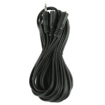 Audio spliter cable 5.0m 3.5mm 3pin plug to 3.5 mm stereo + mic sockets, Cablexpert CCA-415 40914 Imagini