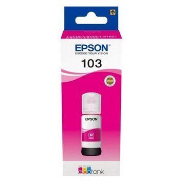 Ink Epson C13T00S34A, 103 EcoTank Magenta ink bottle 91845 фото
