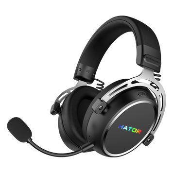 Gaming Headset HATOR Hypergang 3 wireless (ESH55) black 235521 Imagini