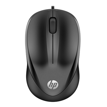 Mouse HP 1000, 1200 dpi, 3 buttons, Ambidextrous, 70g, USB, Black 236628 Imagini