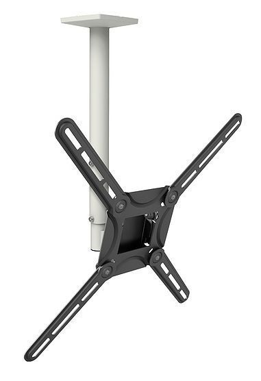 Ceiling Mount Barkan ''3500'' White/Black 29"-65" Full Motion, max.40kg, VESA mm: up to 400x400mm 106385 фото