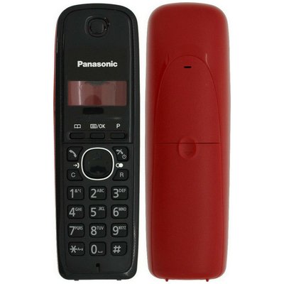 Dect Panasonic KX-TG1611UAR, Red, AOH, Caller ID 46786 фото