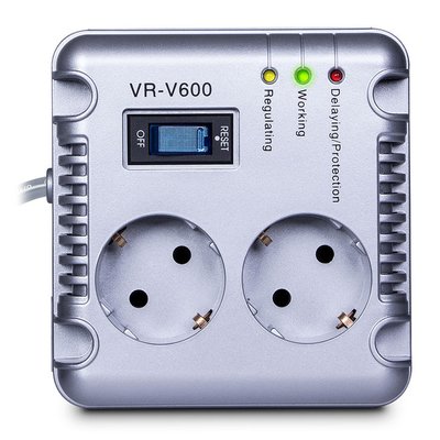 Stabilizer Voltage SVEN VR-V 600 max.200W, Output sockets: 2 × CEE 7/4 109355 фото