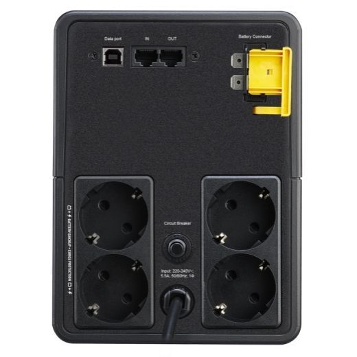 APC Back-UPS BX1600MI-GR 1600VA/900W, 230V, AVR, USB, RJ-45, 4*Schuko Sockets 126519 фото