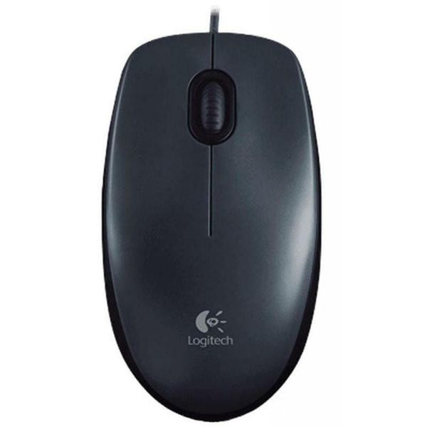 Mouse Logitech M100, Optical, 1000 dpi, 3 buttons, Ambidextrous, Black, USB 149461 фото