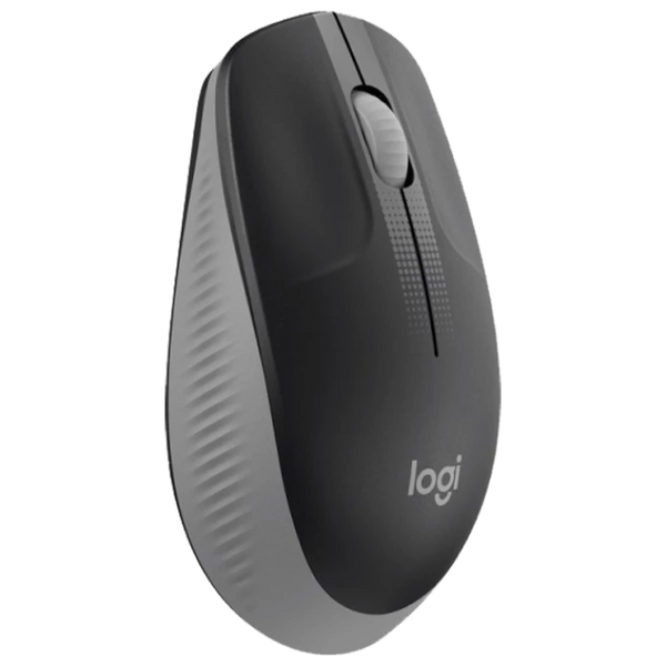 Wireless Mouse Logitech M190 Full-size, 1000 dpi, 3 buttons, Ambidextrous, 89,9g., 1xAA, 2,4Ghz, Gre 120089 фото
