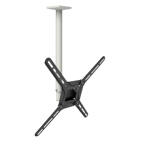 Ceiling Mount Barkan ''3500'' White/Black 29"-65" Full Motion, max.40kg, VESA mm: up to 400x400mm 106385 фото
