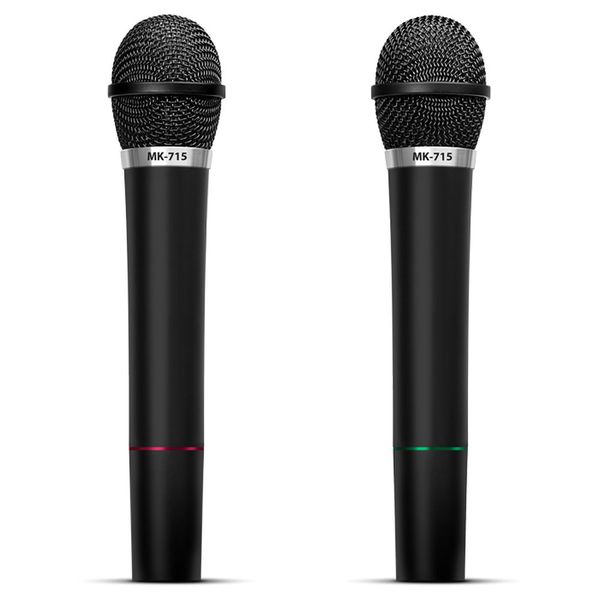 Karaoke Microphone SVEN "MK-715", Wireless 80.0Hz - 12.0 MHz, Microphone - 2 pcs 137748 фото