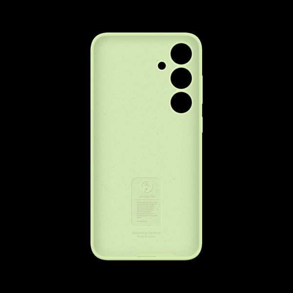 Original Sam. silicone cover Galaxy S24+, Light Green 213606 фото