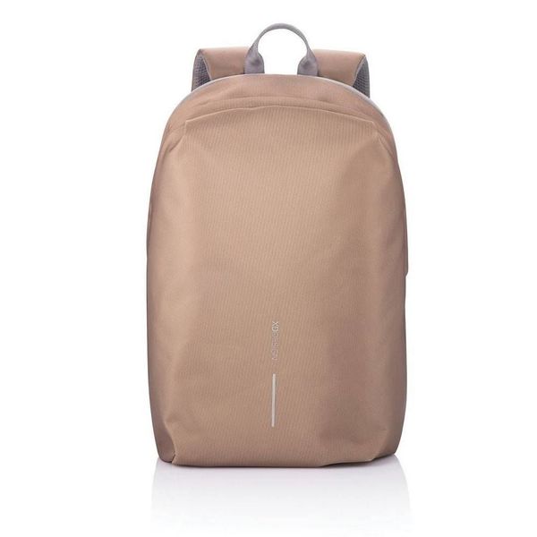 Backpack Bobby Soft, anti-theft, P705.796 for Laptop 15.6" & City Bags, Brown 132036 фото