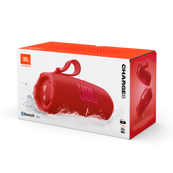 Portable Speakers JBL Charge 6, Red 229909 Imagini