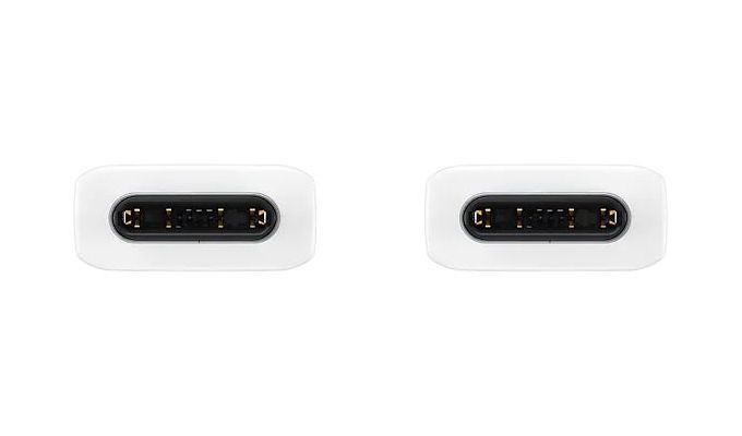 Type-C to Type-C Cable Samsung, 60W, White 136002 фото