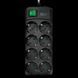Surge Protector 8 Sockets, 5.0m, Sven "SF-08E-16", Black, flame-retardant material 205893 Imagini 1