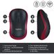Wireless Mouse Logitech M185, Optical, 1000 dpi, 3 buttons, Ambidextrous, 1xAA, Red 54019 фото 2