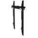 Wall Mount Gembird "WM-55F-03" Black 32"-55", max.40kg, VESA:up400x400, Wall dist: 20mm 216148 Imagini 3